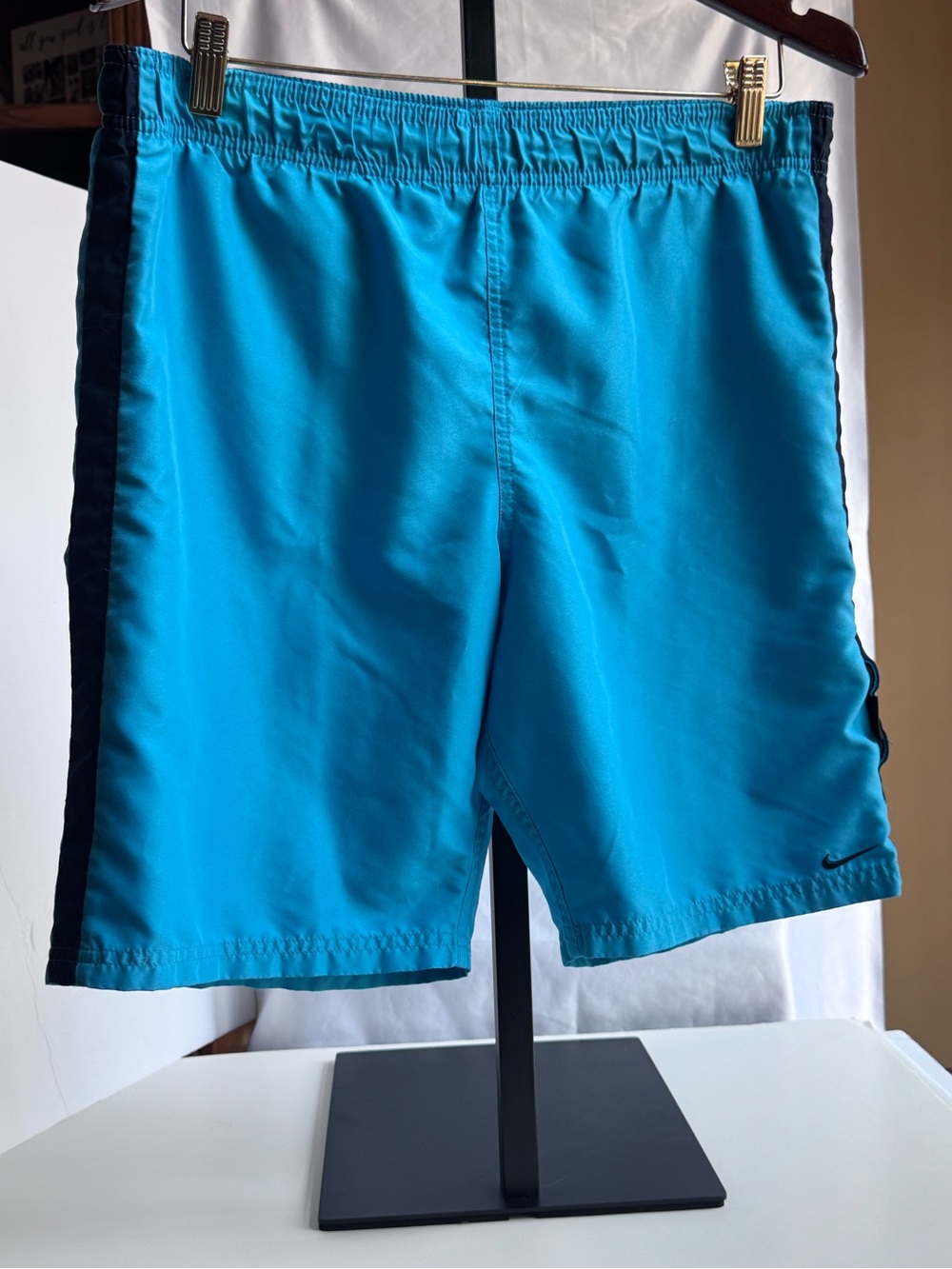 Nike Size Small Men's Blue Athletic Swim Shorts